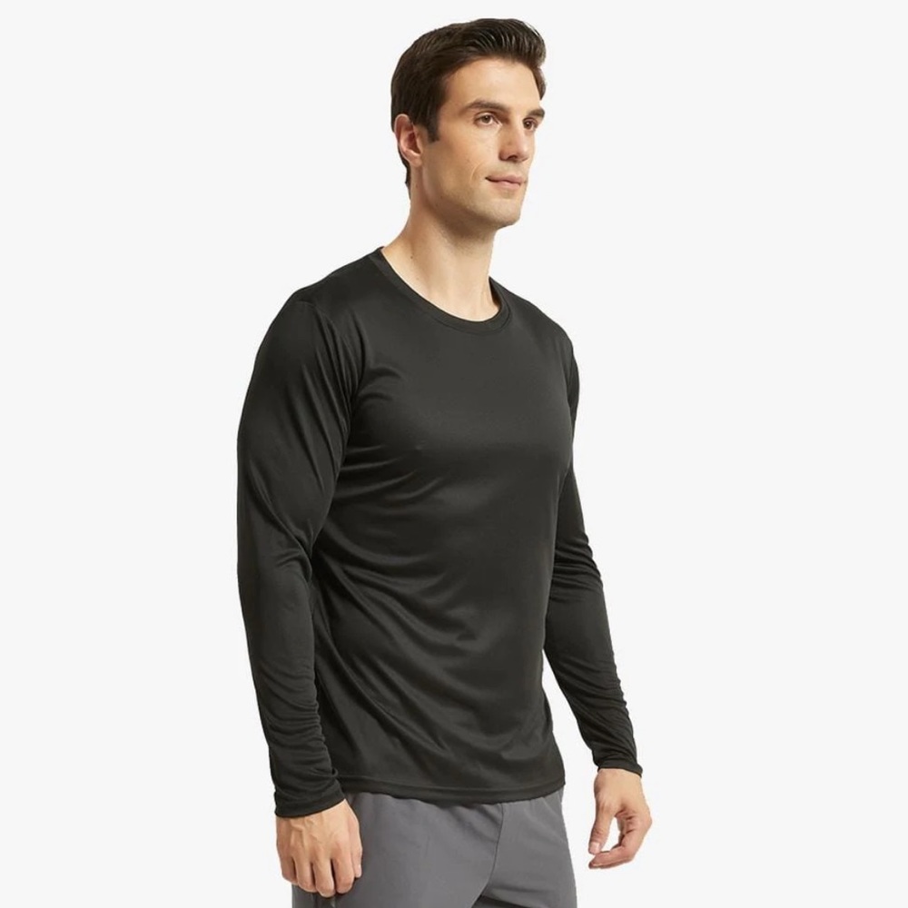 Mier Sports Quick Dry Long Sleeve T-Shirt UPF 50+ Sun Protection Shirt